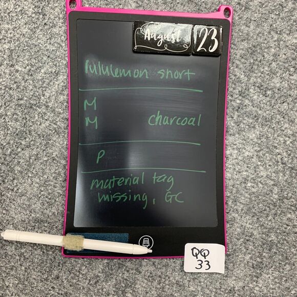 Lululemon Short Mens M Medium Charcoal Gray Elasticated Waistband Active Workout - Picture 11 of 12